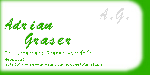 adrian graser business card